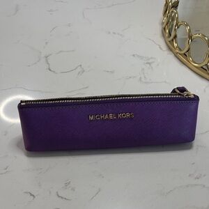 Michael Kors Violet Cosmetic Case
